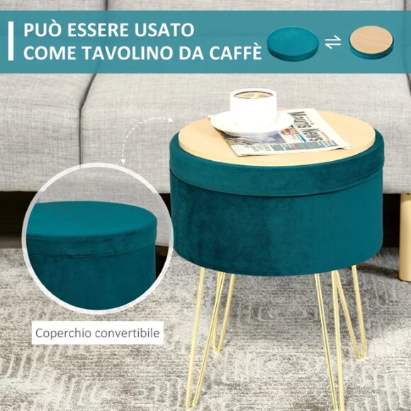 pouf tavolino