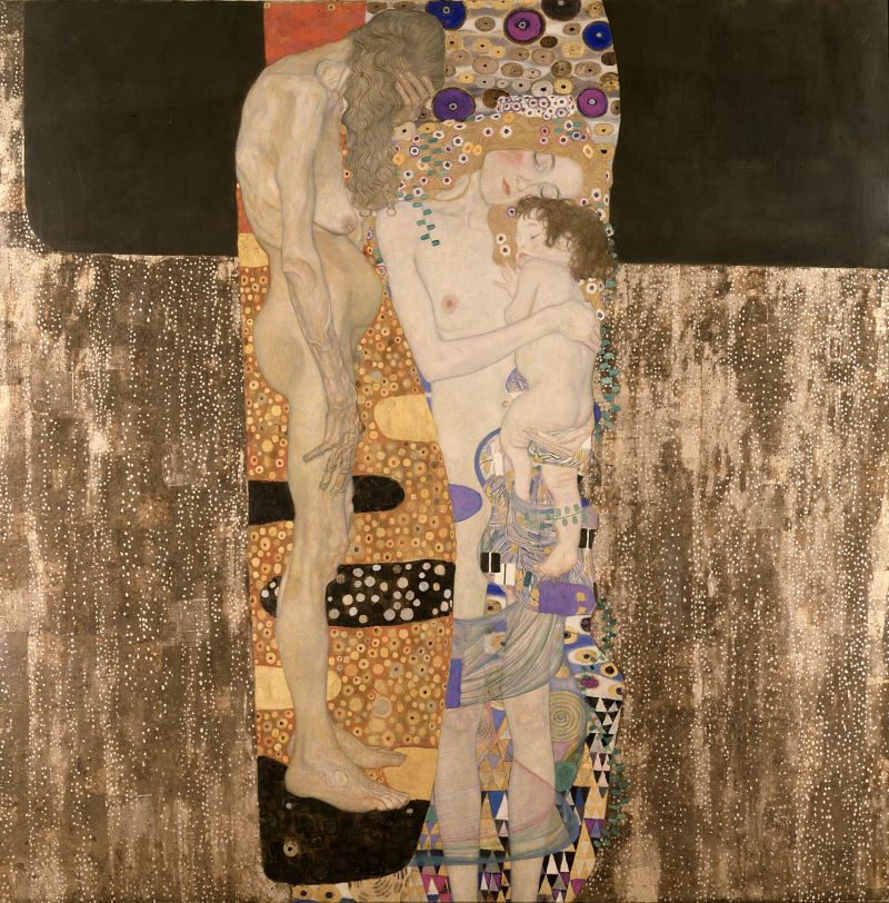 klimt le tre età