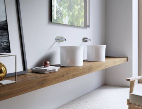 Arredo bagno industrial con The New Yorker di Kerasan