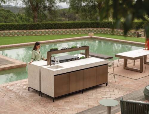 Cucine per esterni: la collezione Pura di Novara Outdoor Kitchens